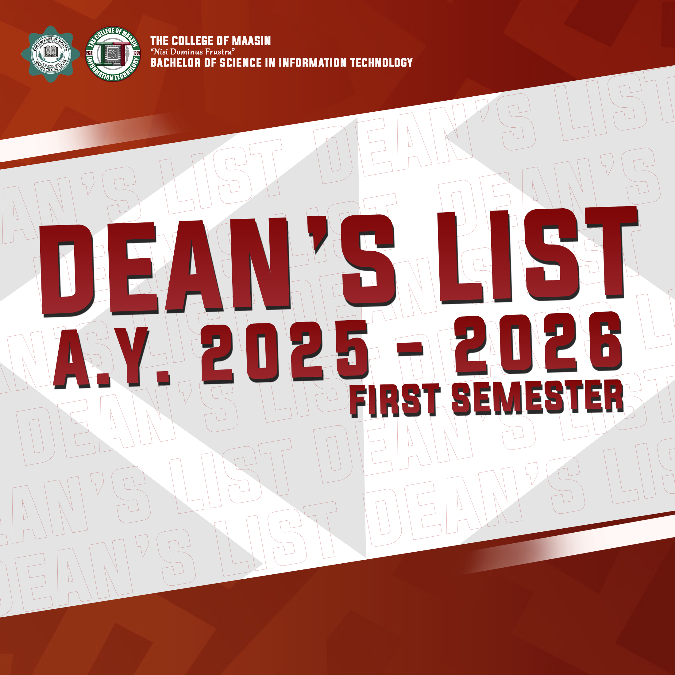 dean's list